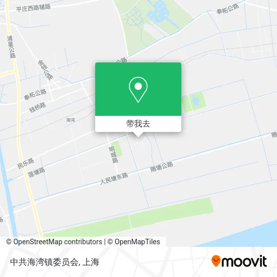 中共海湾镇委员会地图