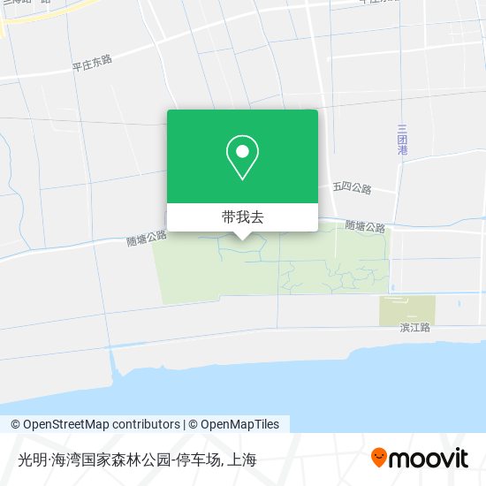 光明·海湾国家森林公园-停车场地图