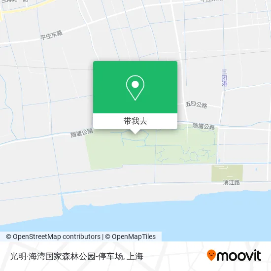 光明·海湾国家森林公园-停车场地图