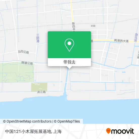 中国121小木屋拓展基地地图