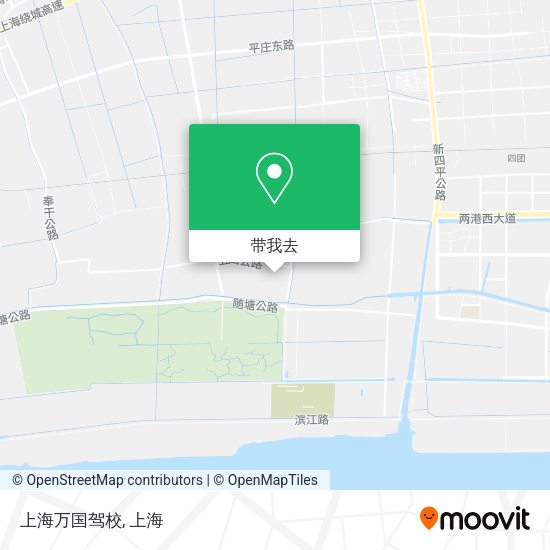 上海万国驾校地图