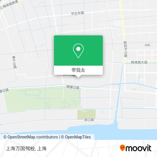 上海万国驾校地图