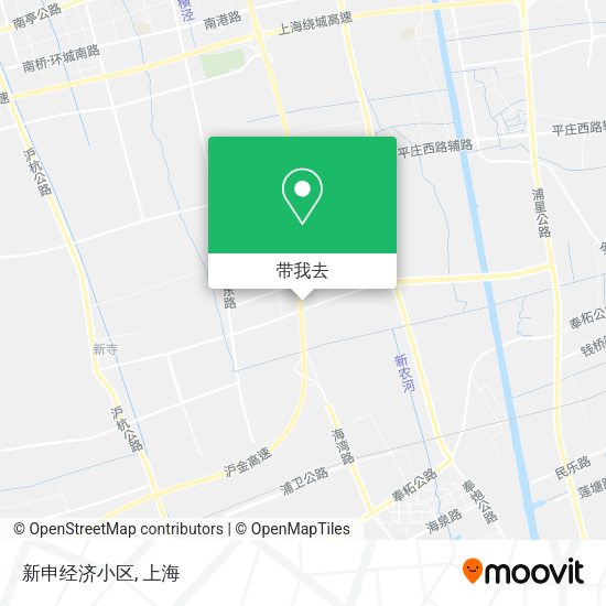 新申经济小区地图