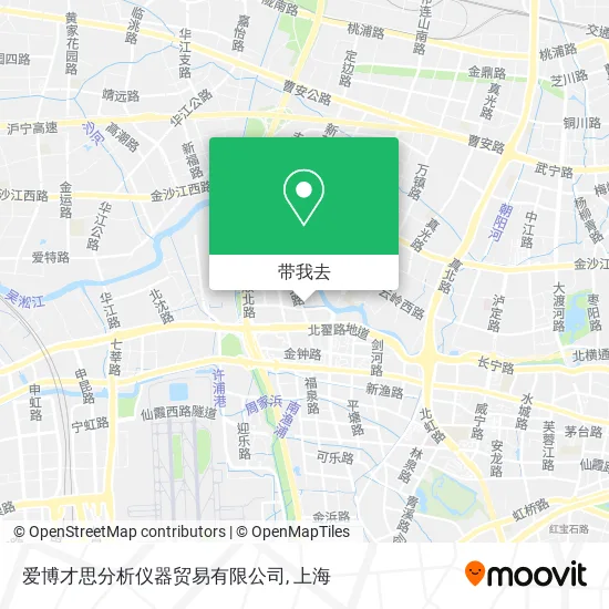 爱博才思分析仪器贸易有限公司地图