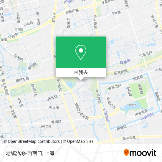 老镇汽修-西南门地图