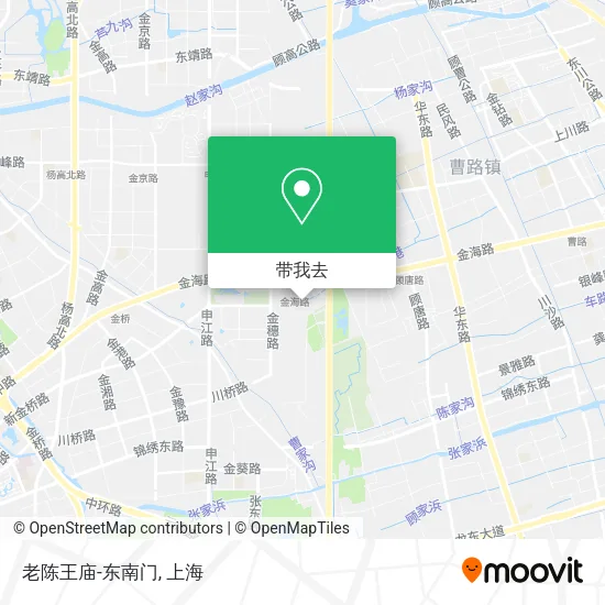 老陈王庙-东南门地图