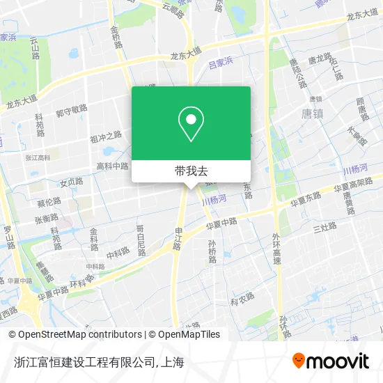 浙江富恒建设工程有限公司地图