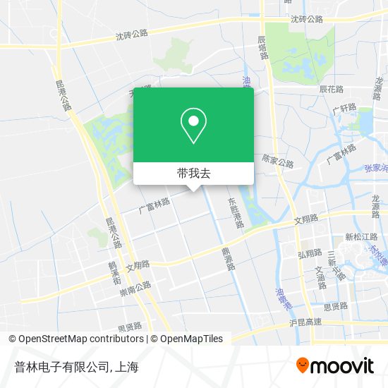 普林电子有限公司地图