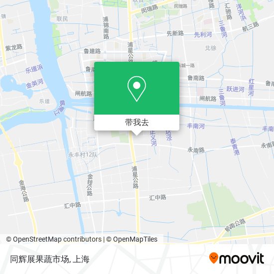 同辉展果蔬市场地图