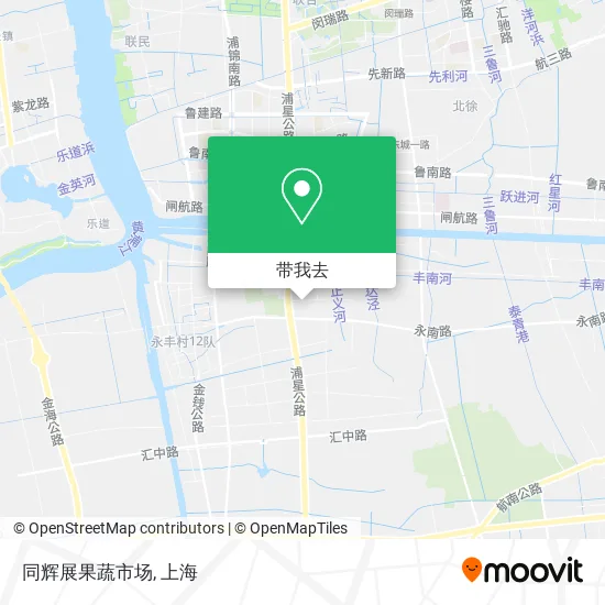 同辉展果蔬市场地图
