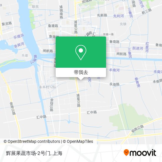 辉展果蔬市场-2号门地图
