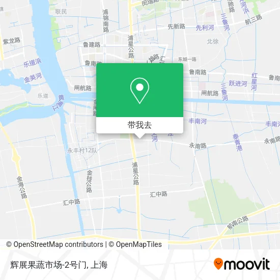 辉展果蔬市场-2号门地图