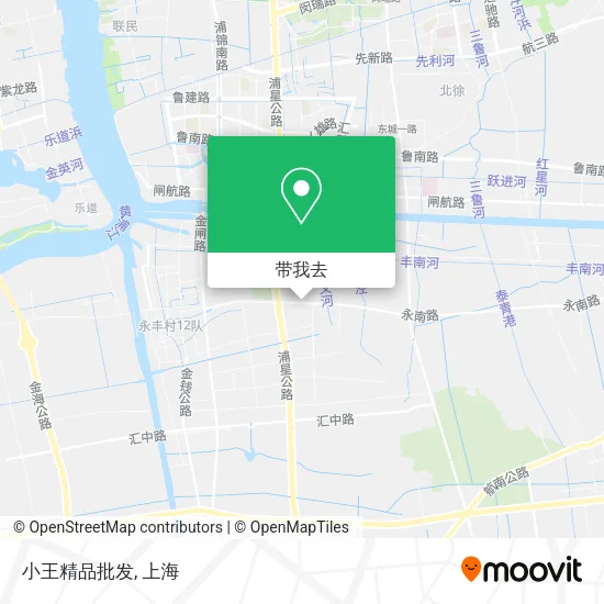 小王精品批发地图