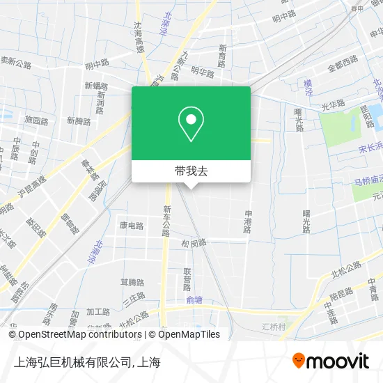 上海弘巨机械有限公司地图
