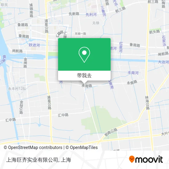 上海巨齐实业有限公司地图