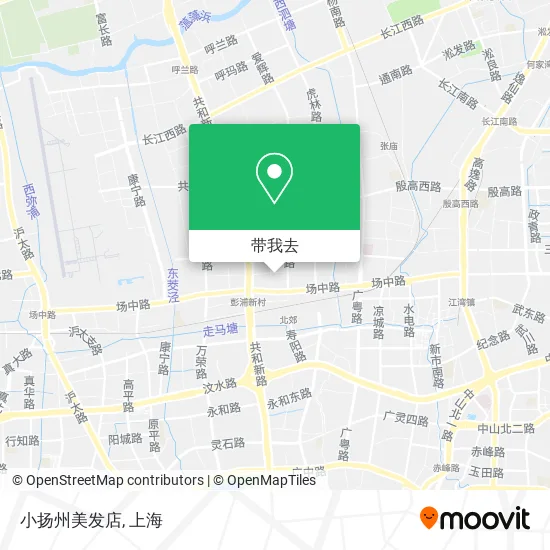 小扬州美发店地图