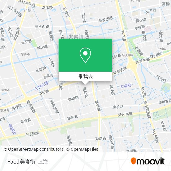iFood美食街地图