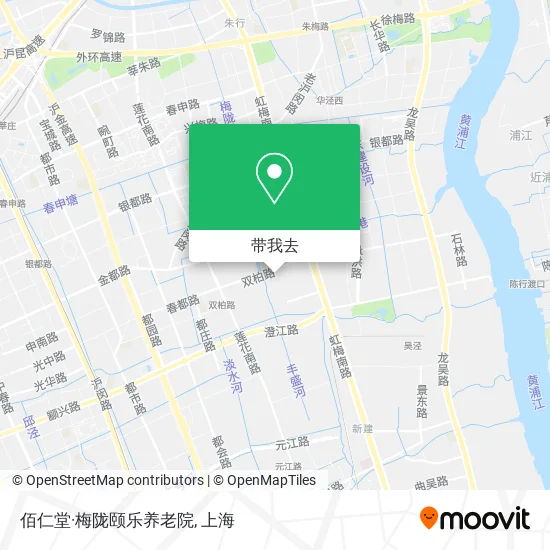 佰仁堂·梅陇颐乐养老院地图