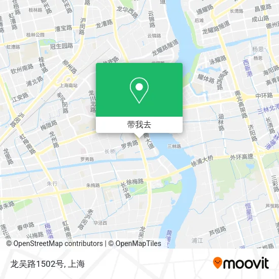 龙吴路1502号地图