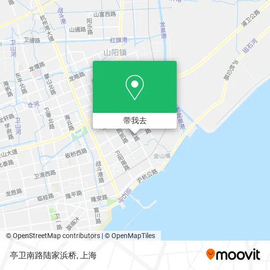 亭卫南路陆家浜桥地图