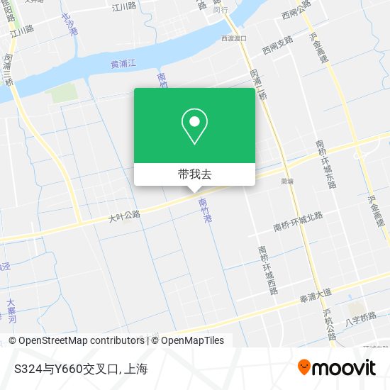 S324与Y660交叉口地图