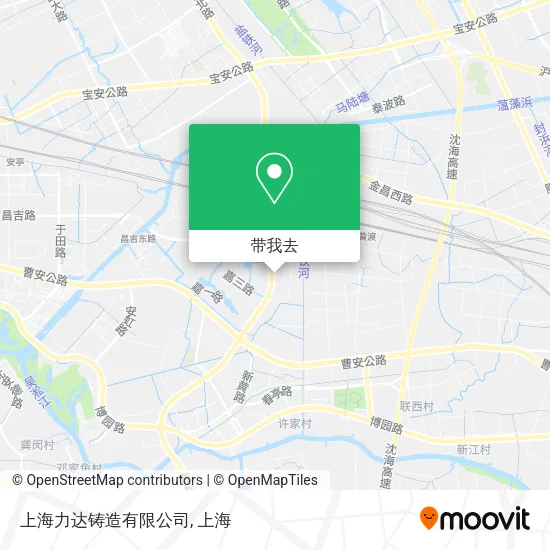 上海力达铸造有限公司地图