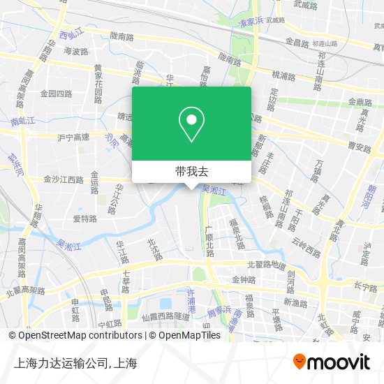 上海力达运输公司地图