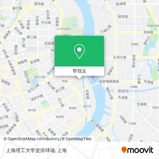 上海理工大学篮排球场地图