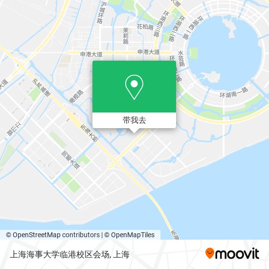 上海海事大学临港校区会场地图