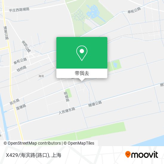 X429/海滨路(路口)地图