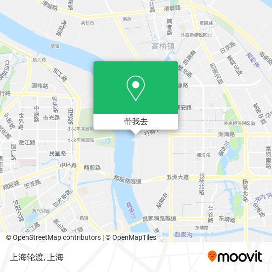 上海轮渡地图