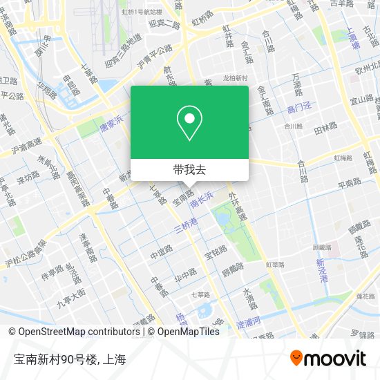 宝南新村90号楼地图