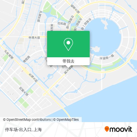 停车场-出入口地图