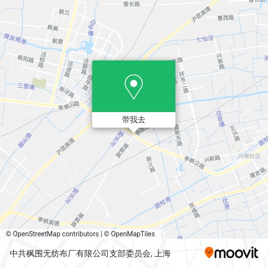 中共枫围无纺布厂有限公司支部委员会地图