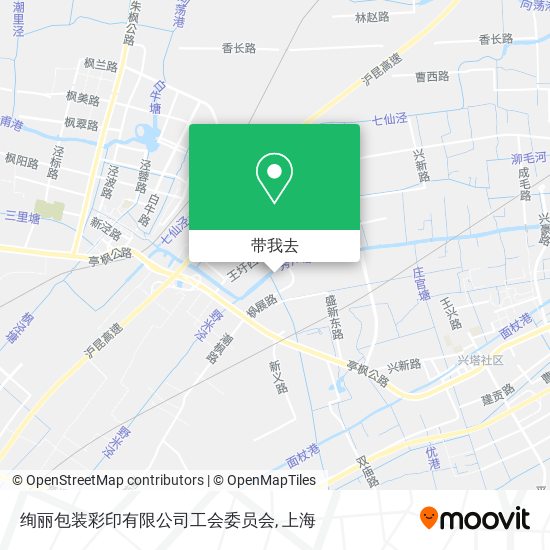 绚丽包装彩印有限公司工会委员会地图