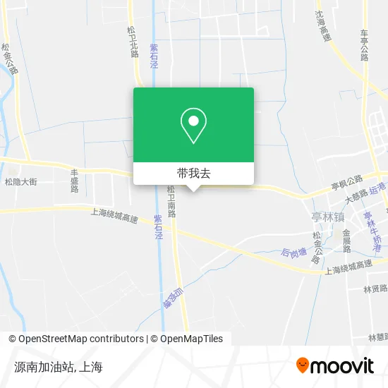 源南加油站地图
