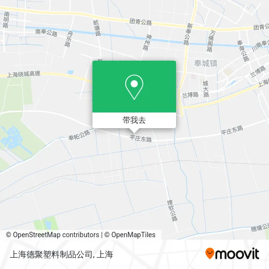 上海德聚塑料制品公司地图