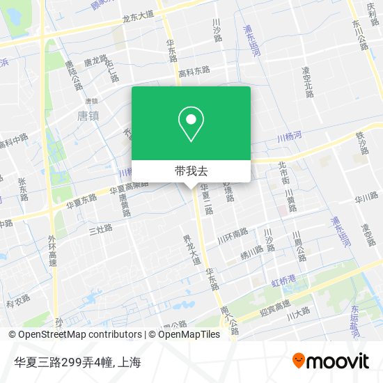 华夏三路299弄4幢地图