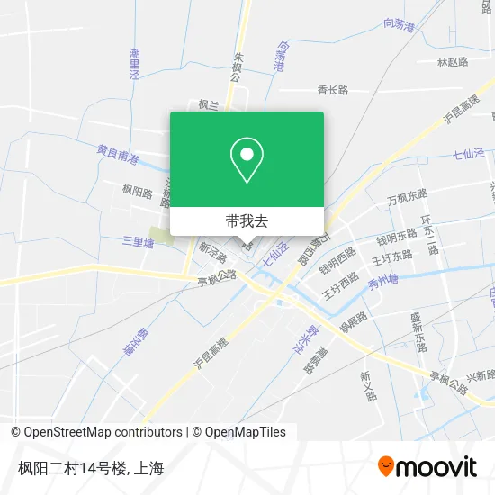 枫阳二村14号楼地图