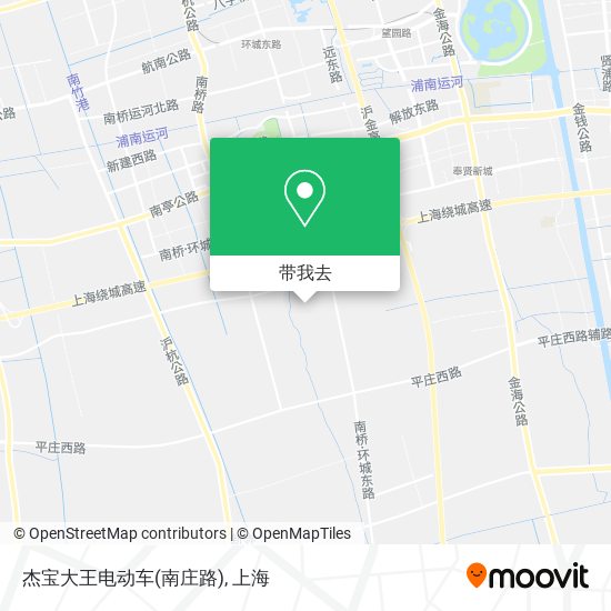 杰宝大王电动车(南庄路)地图