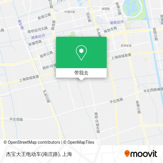 杰宝大王电动车(南庄路)地图