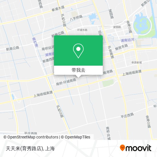 天天来(育秀路店)地图