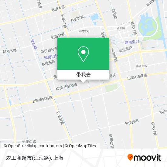 农工商超市(江海路)地图
