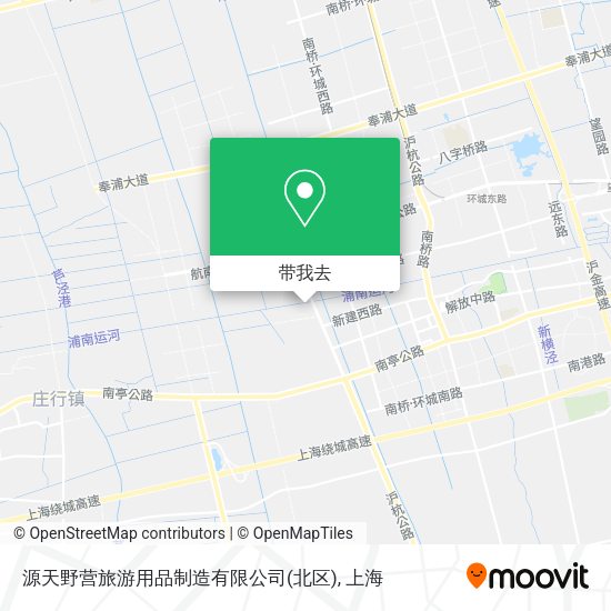源天野营旅游用品制造有限公司(北区)地图