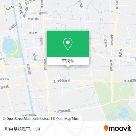 时尚华联超市地图