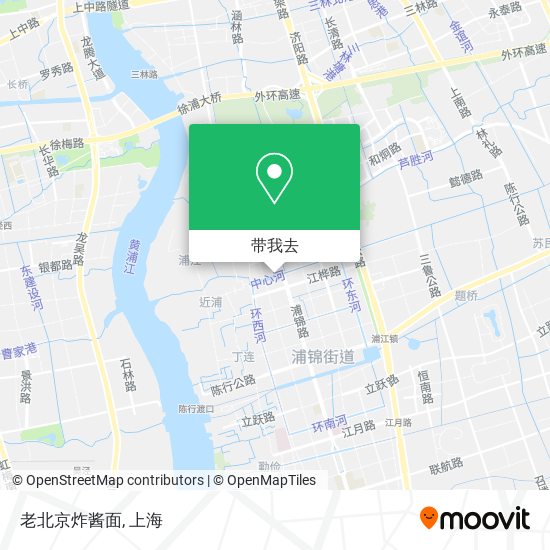 老北京炸酱面地图
