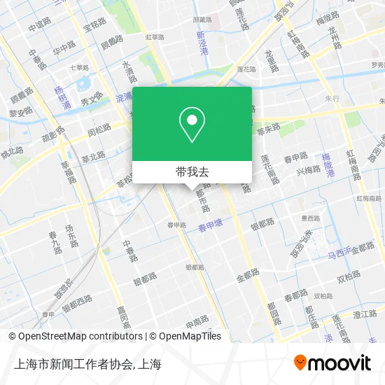 上海市新闻工作者协会地图