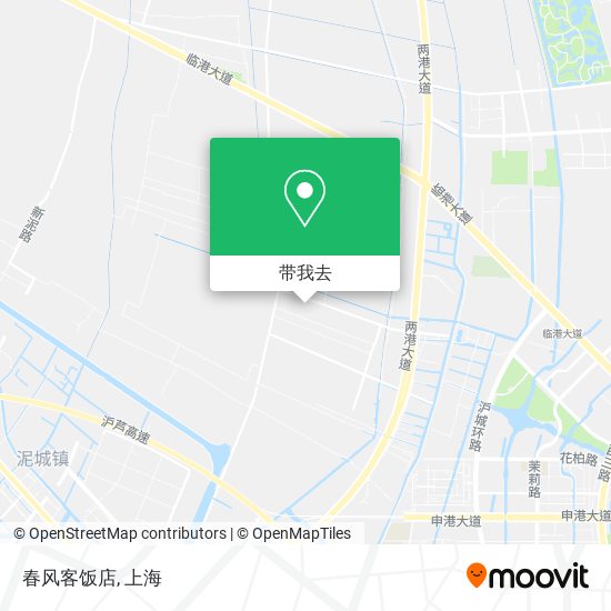 春风客饭店地图