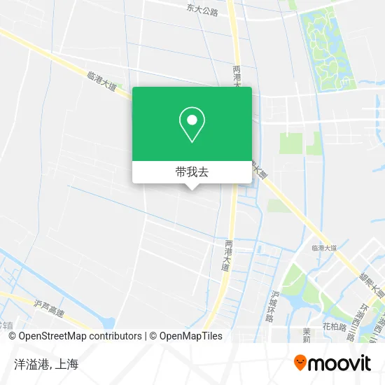 洋溢港地图