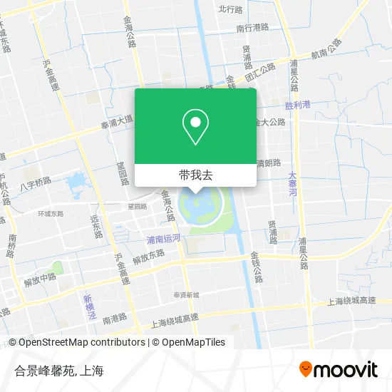 合景峰馨苑地图